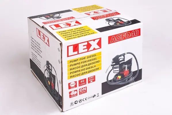 Мини АЗС заправочная станция LEX ACFD40 механический счетчик