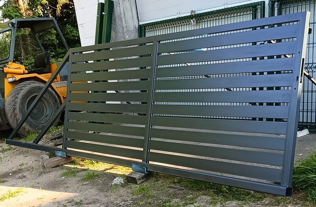 Brama przesuwna palisada 400x140cm - 6000zł Brutto!!
