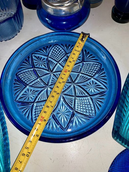 Ваза сухарница  креманки селедочница чашки кобальт