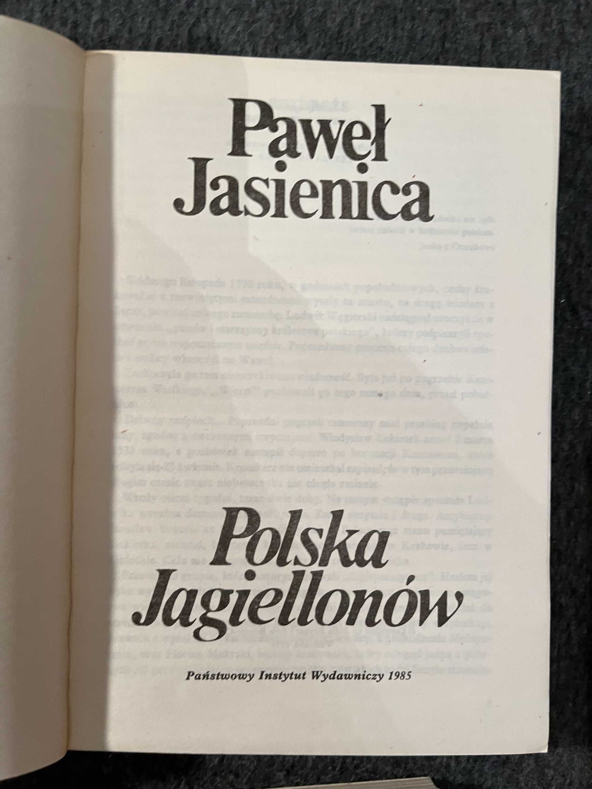 Zestaw książek P.Jasienicy m.in. Polska Piastów, Polska anarchia