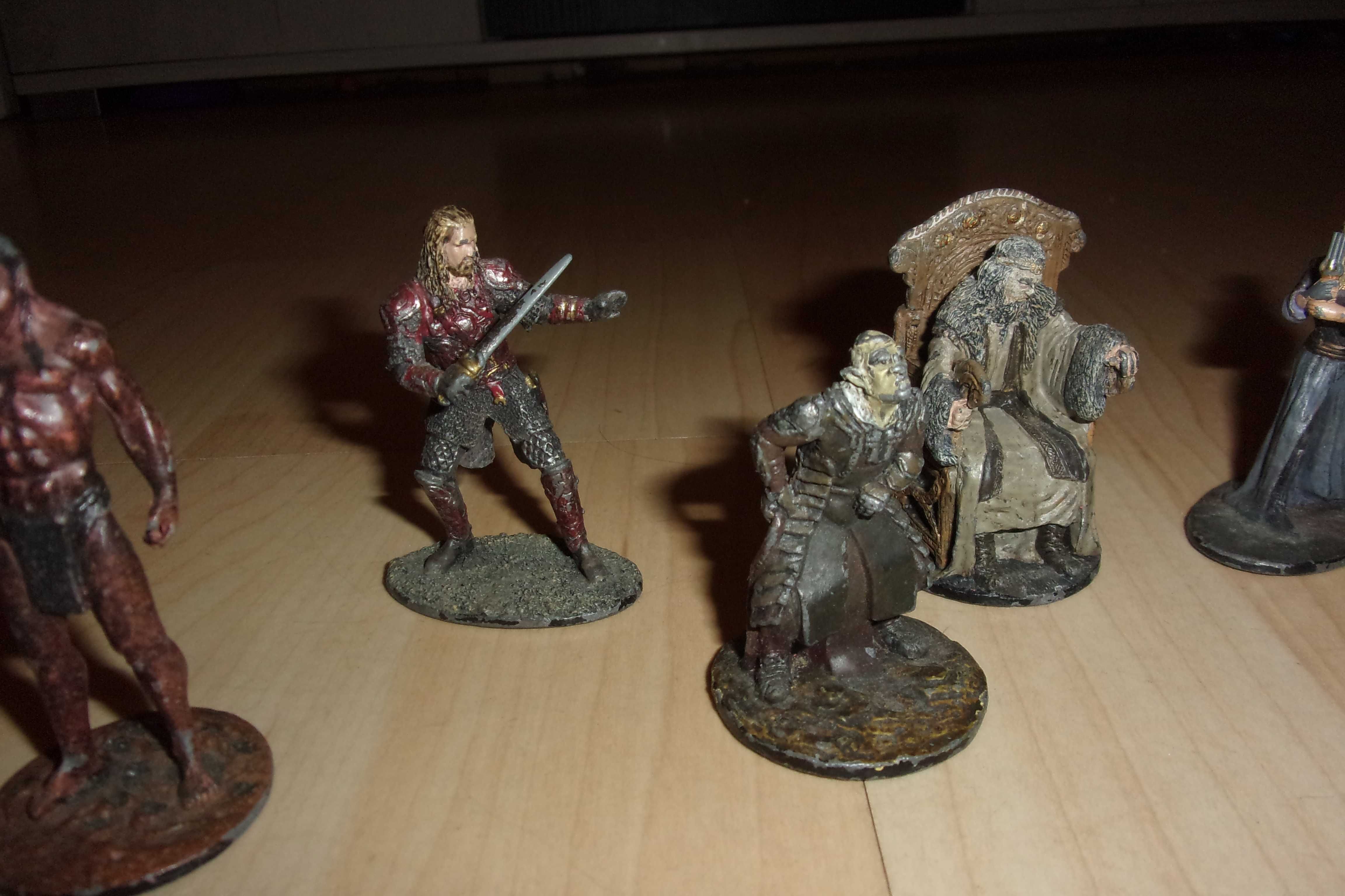 lotr władca pierścieni figurki ork elf ludzie