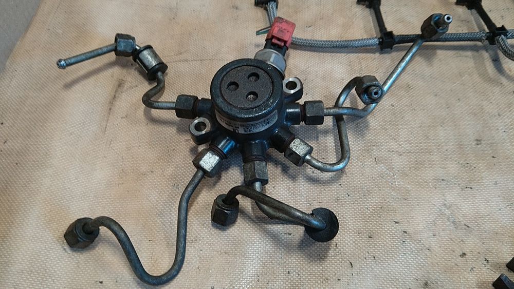 ) Focus Mk2 C-Max listwa wtryskowa przelewy mocowanie wtrysku 1.8 TDCi