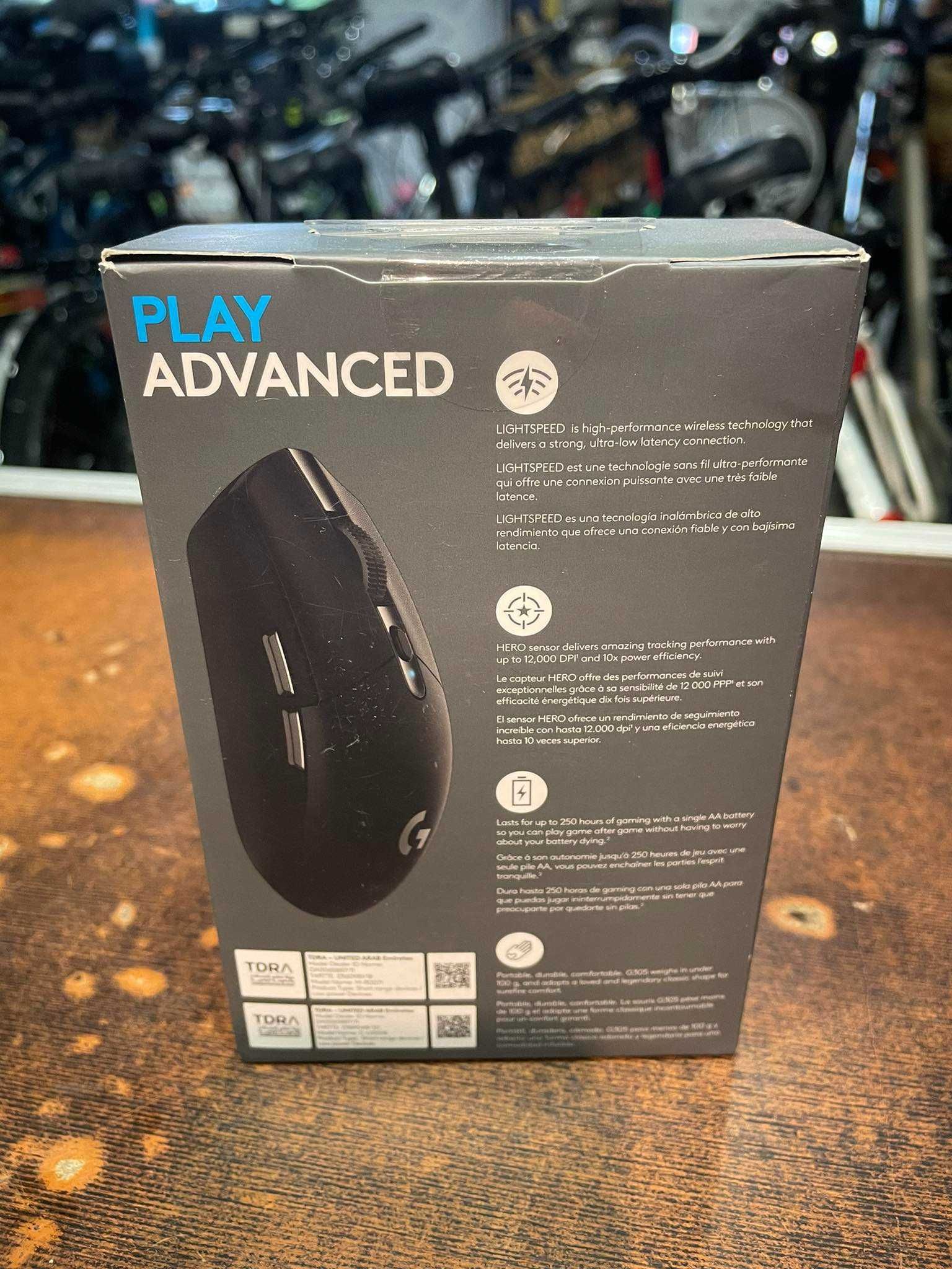 Mysz LOGITECH G305 LightSpeed czarna