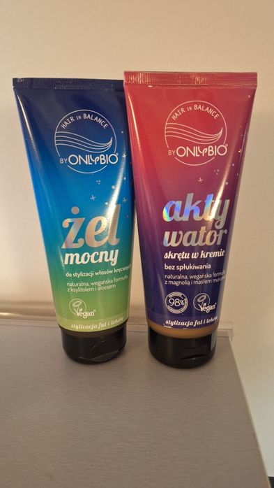 OnlyBio Żel mocny i aktywator skrętu w kremie