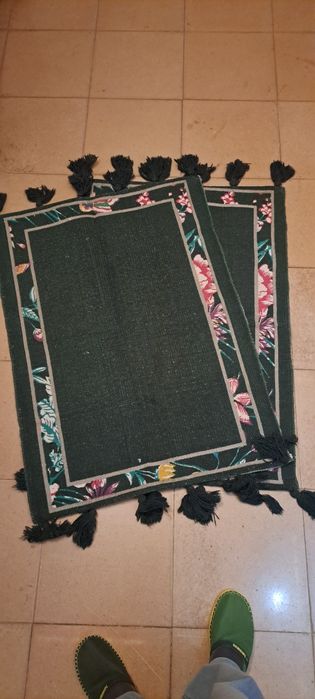 Conjunto de 2 tapetes