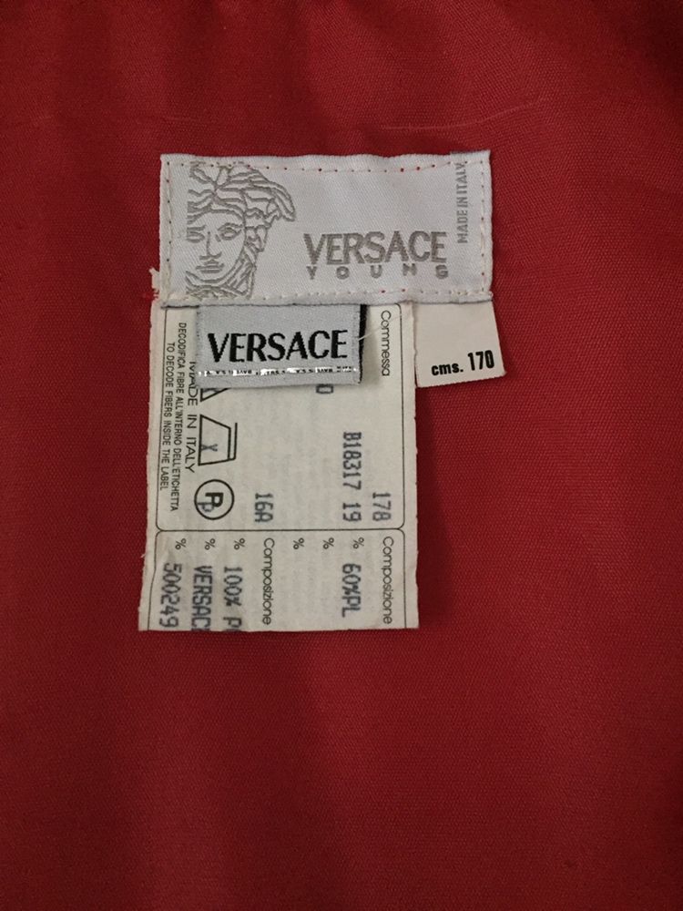 Куртка дубленка versace