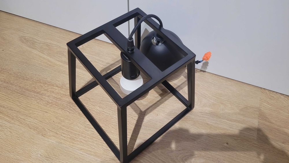 Ikea Felsisk lampa wisząca stal styl loftowy