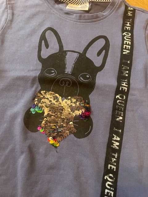 ZESTAW Bluzki r.110-116 z długim rękawem