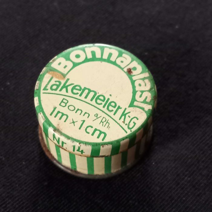 Antiga caixa redonda