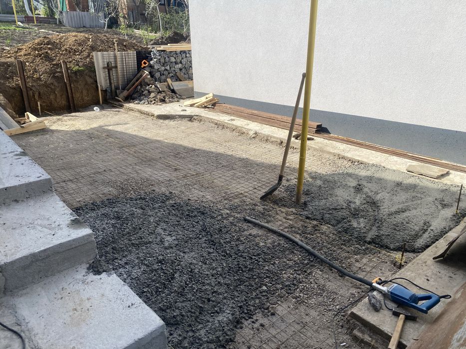 Бетонні роботи. Фундаменти. Отмоски. Доріжки. Площадки. Відмостка