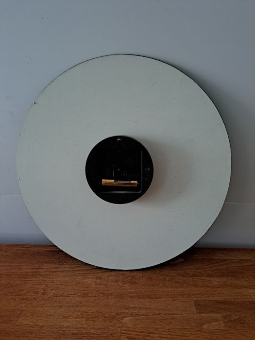 Relógio de parede em forma de vinil