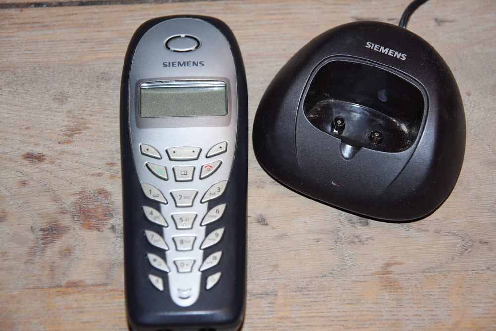 telefon Siemens Gigaset A14/A24 - słuchawka z ładowarką, standard DECT