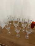12 copos de cristal