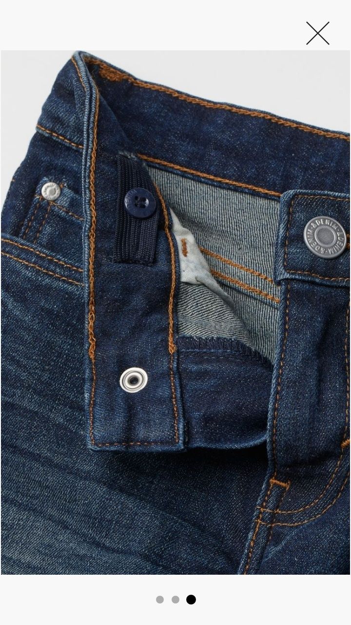 Нові джинси H&M 92 slimfit джинсики штани джегінси джогери