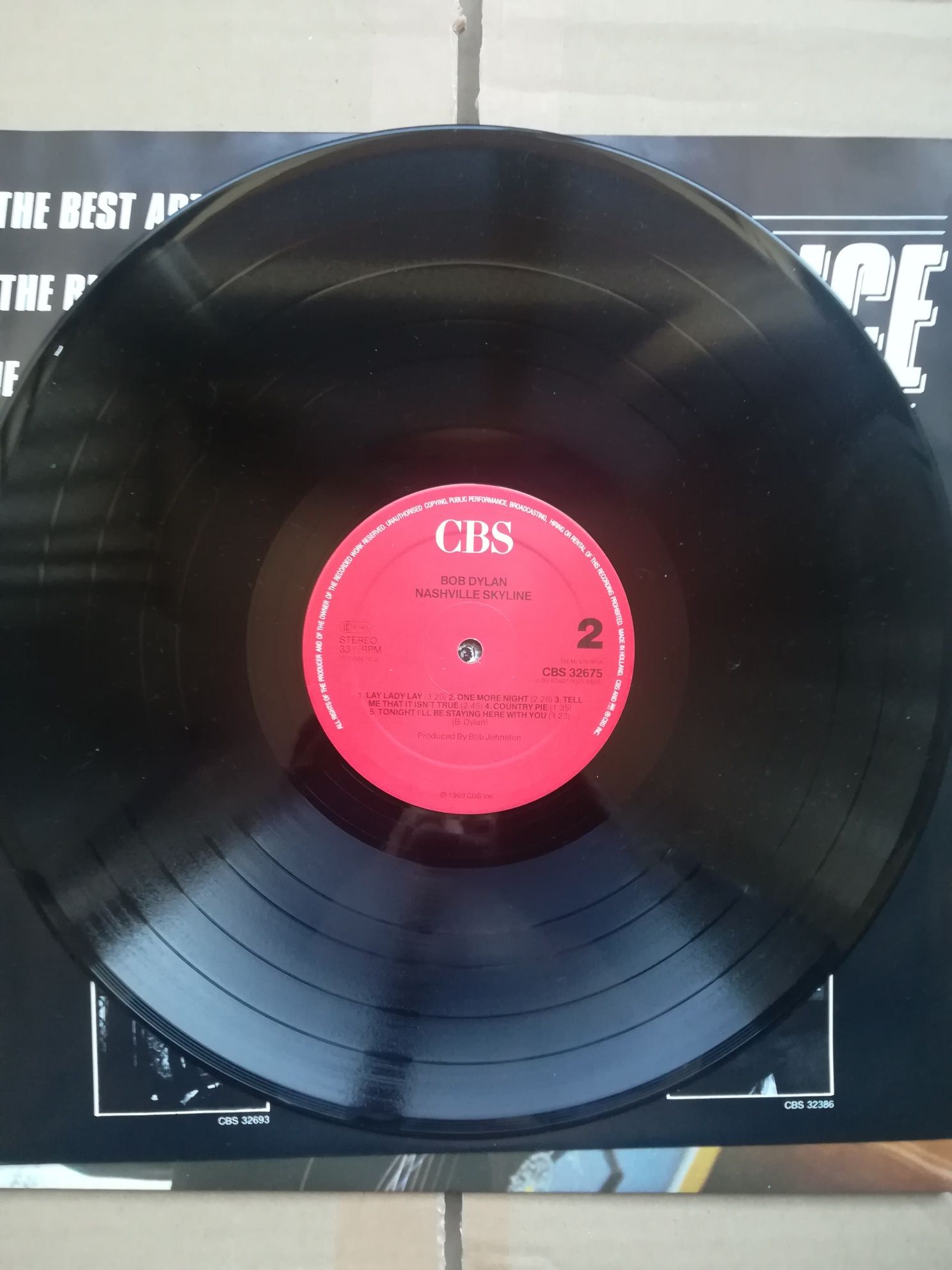 LP vinil - Bob Dylan - Nashville Skyline