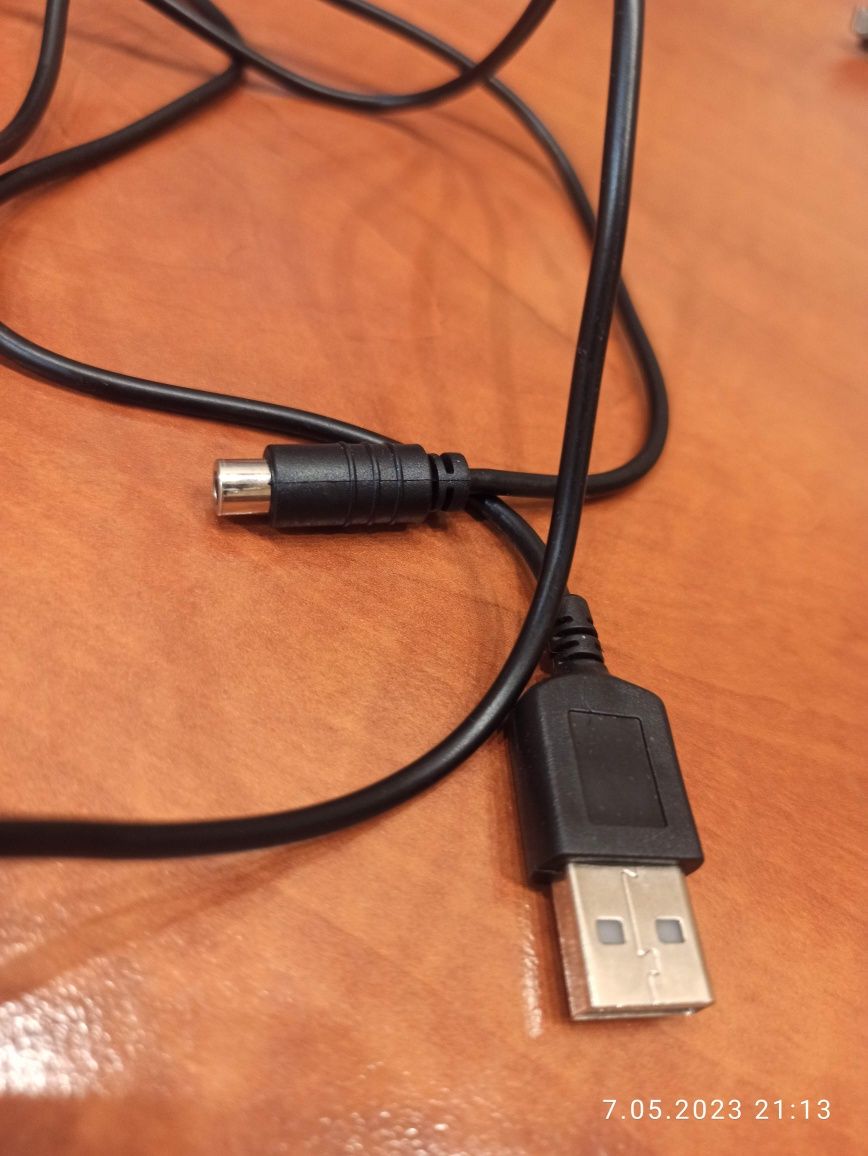 Kabel czarny USB
