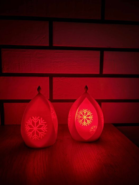 Eleganckie lampiony świąteczne