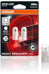 Osram NIGHT Breaker LED W5W  CARSPECIFIC 6000K nowe oryginalnie okazja