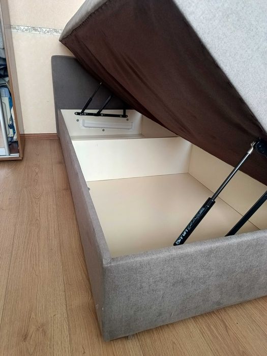 Кровать одно и двухспальная ортопедический матрац ящик