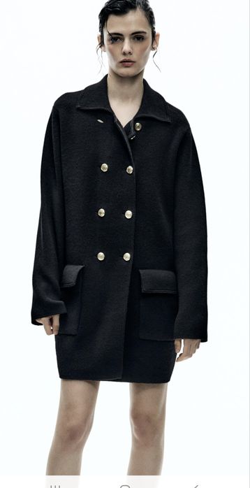 Пальто кардиган ZARA