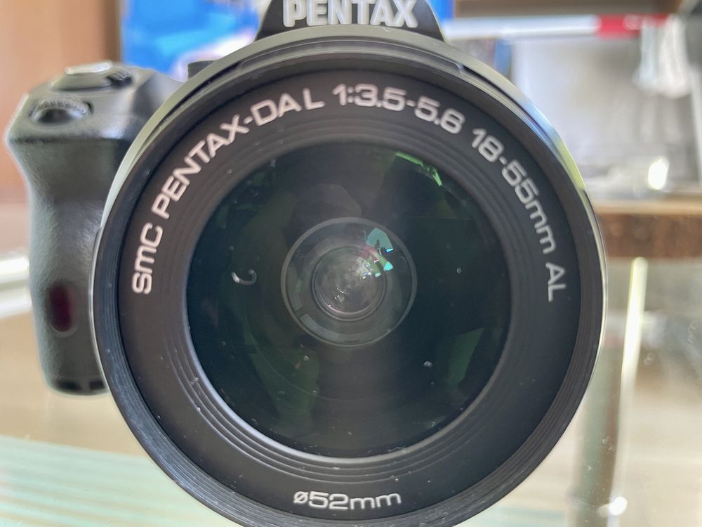 Pentax K-50 uzywany caly zestaw