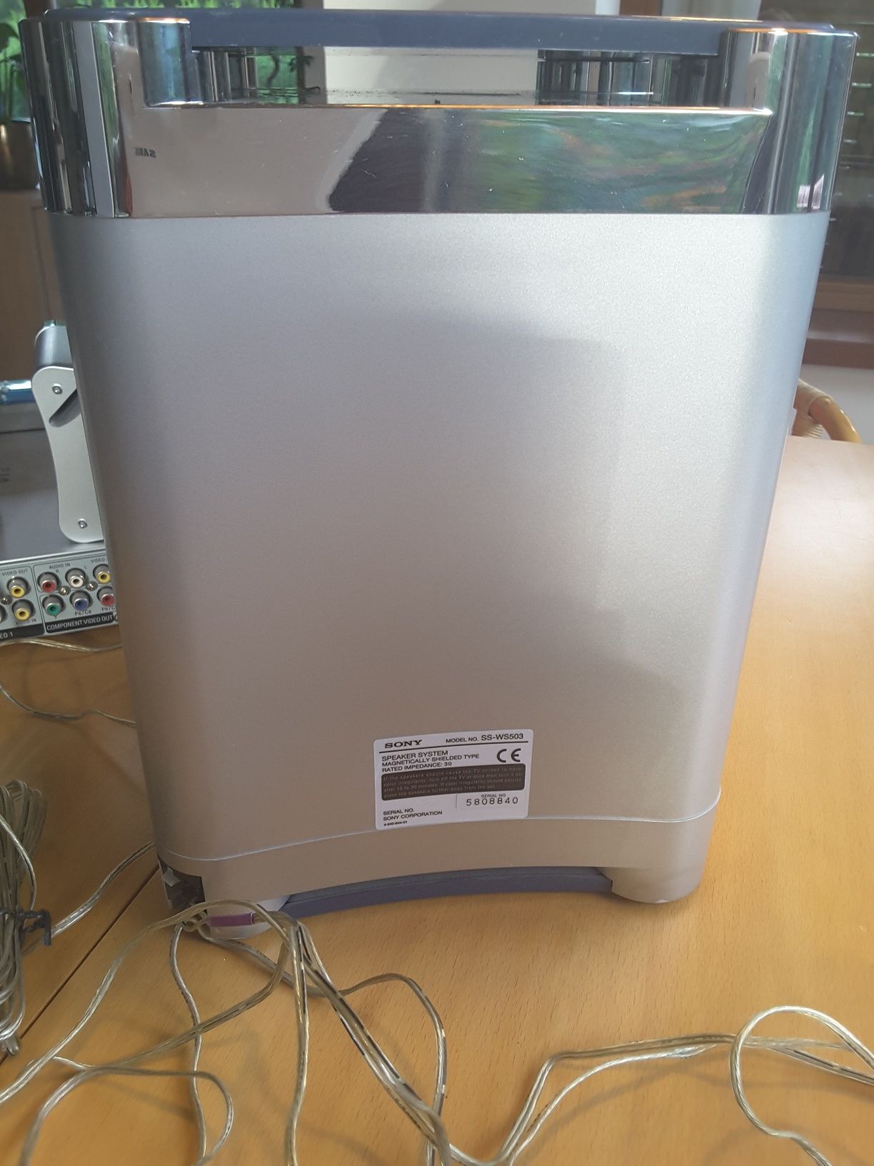 Pełny cyfrowy system audio Sony SS-WS503 z odtwarzaczem
