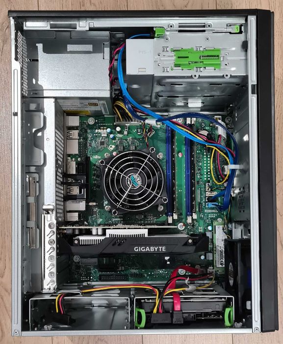 Komputer do gier i5-8400 GTX 1650 16GB RAM 512GB NVMe Win 11 + gratis