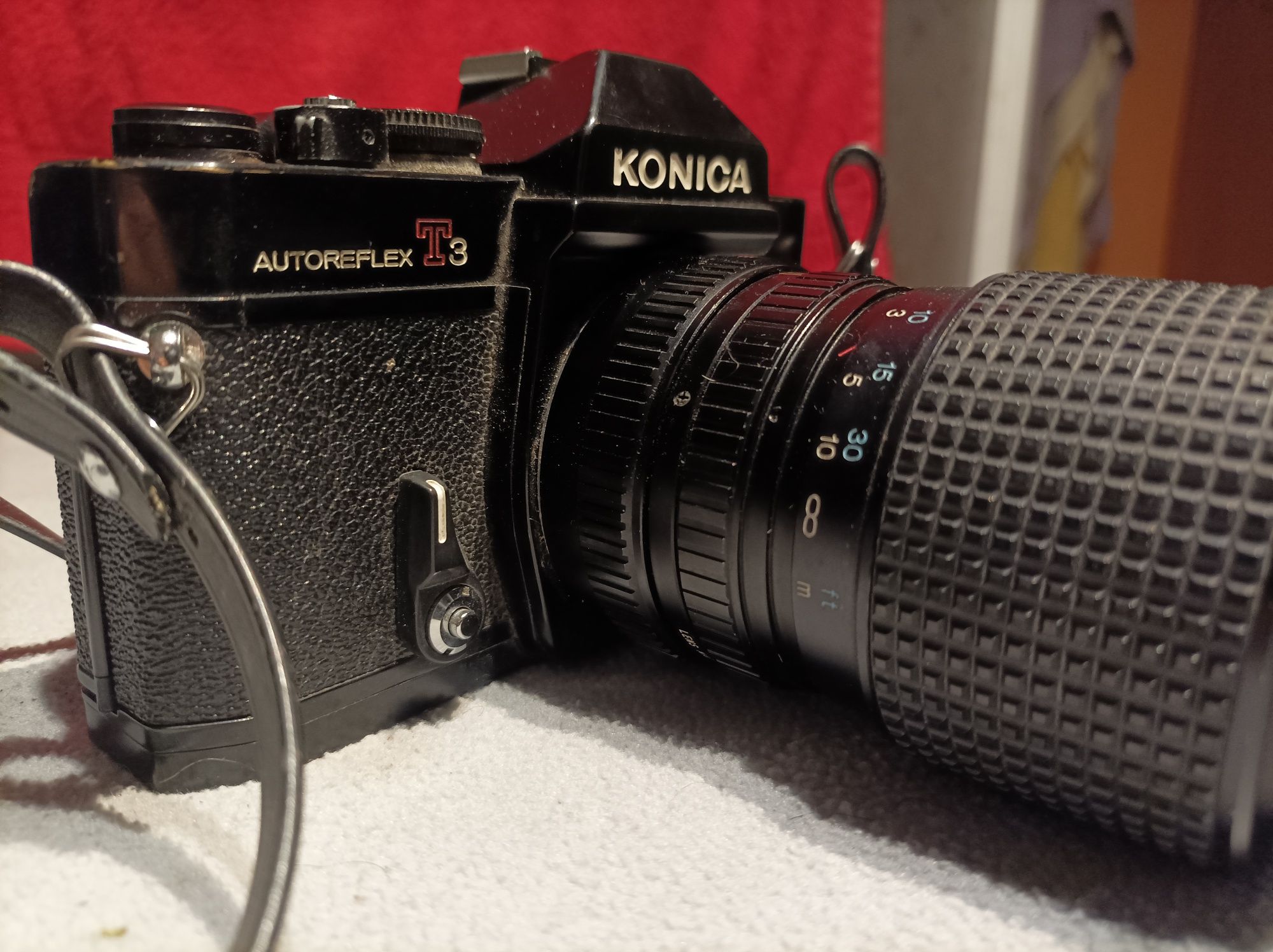 Aparat Konica Autoreflex T3 + Tokina 35-105. Idealny!. Tanio!