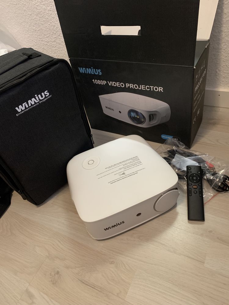 Пороектор домашній WIMIUS K7 Full HD/wifi/bluetooth