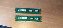 Pamięć Ram Kingston 2 X 2GB Model: KVR1333D3N9/2G