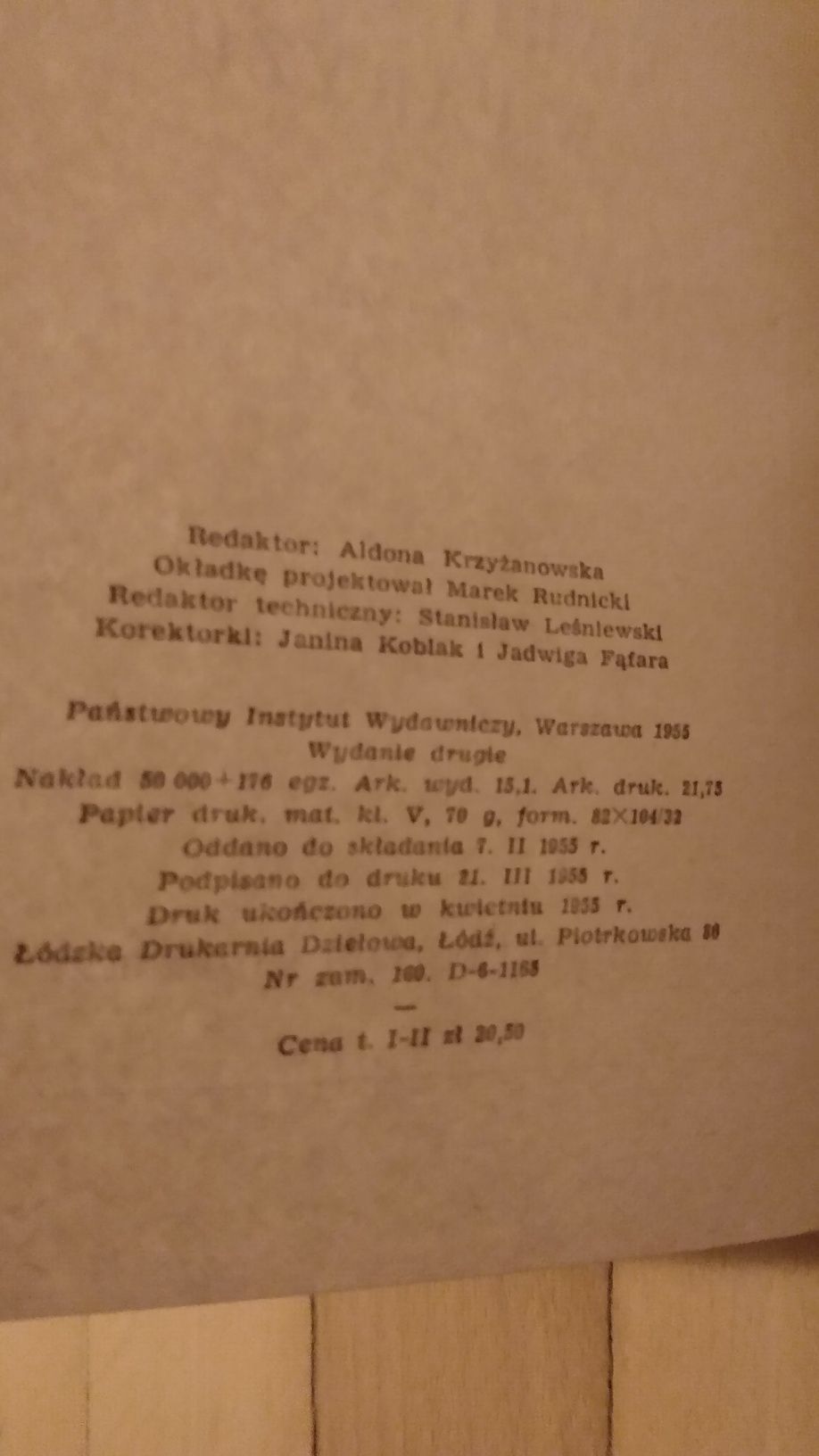 Wiktor Hugo Katedra Marii Panny W Paryżu Tom l, ll 1955