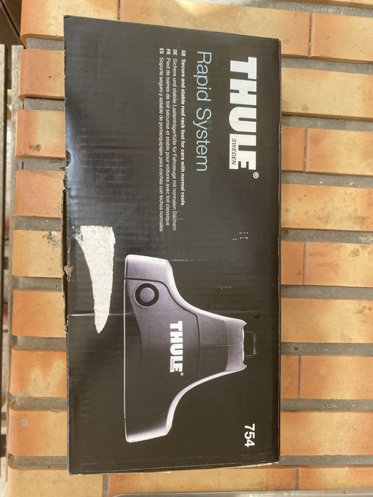 Fixadores Thule e barras para Seat Leon 2007