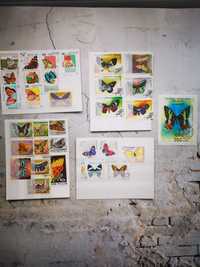 Znaczki pocztowe z motywem motyle