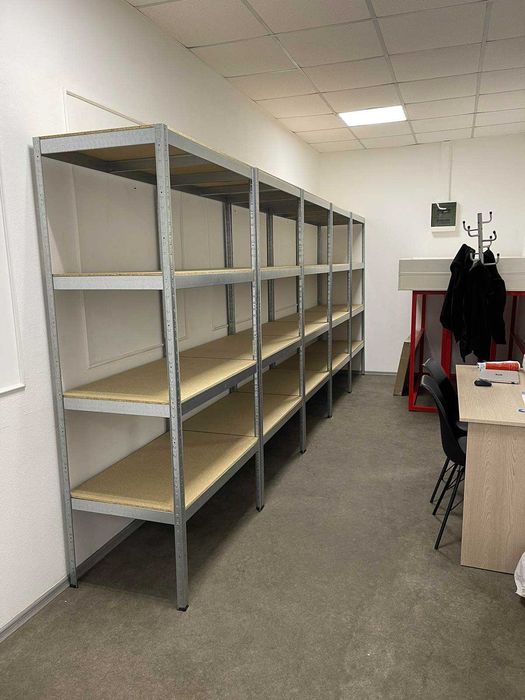 Стелаж оцинкований, полиці ДСП або метал