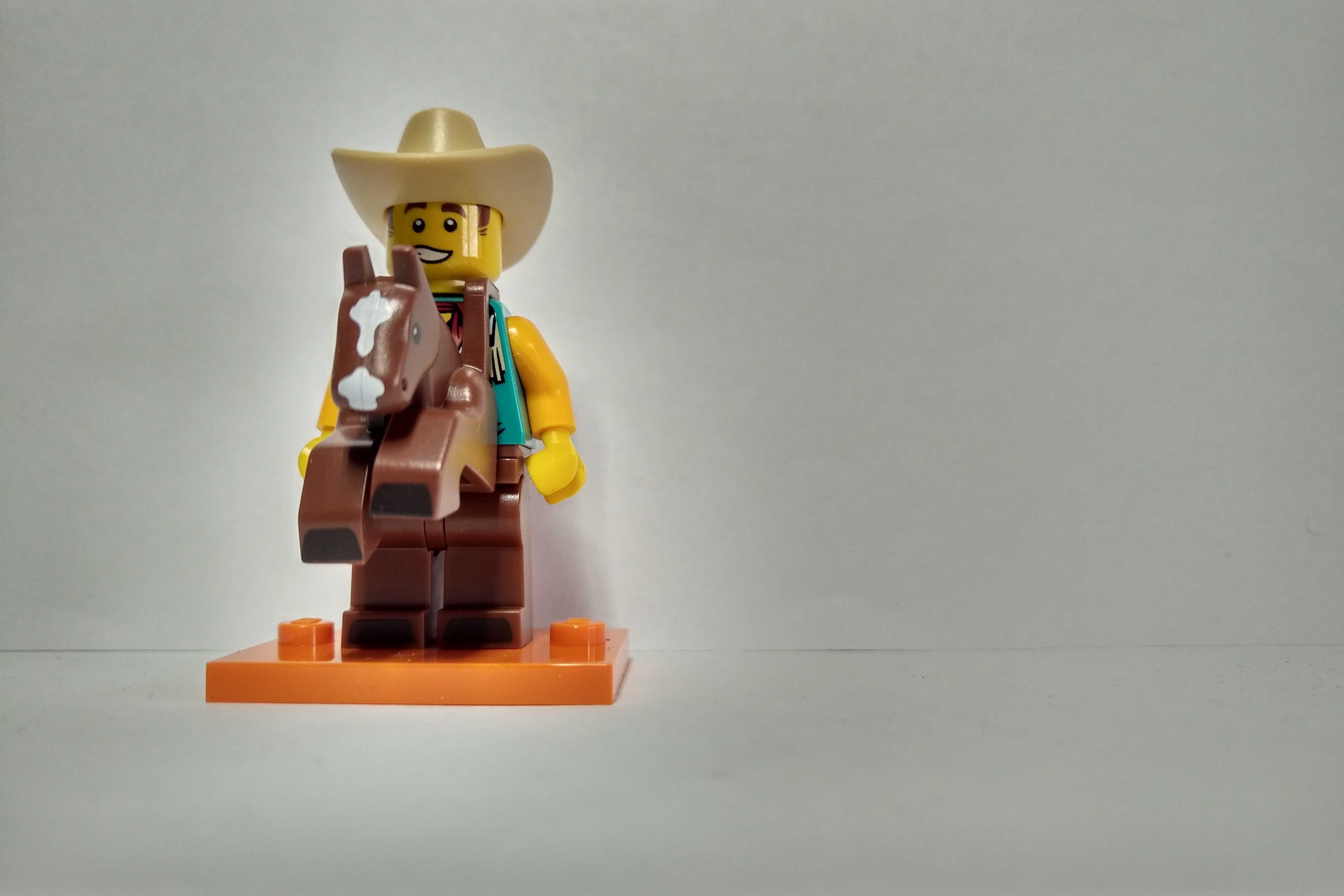 Lego 71021 figurka CMF col18-15 col326 Cowboy Costume Guy Strój Kowboj