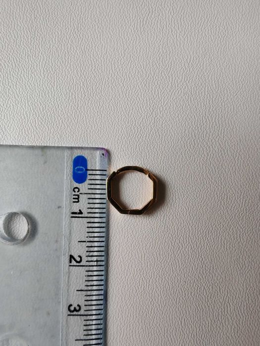 Золоті сережки з підвісками