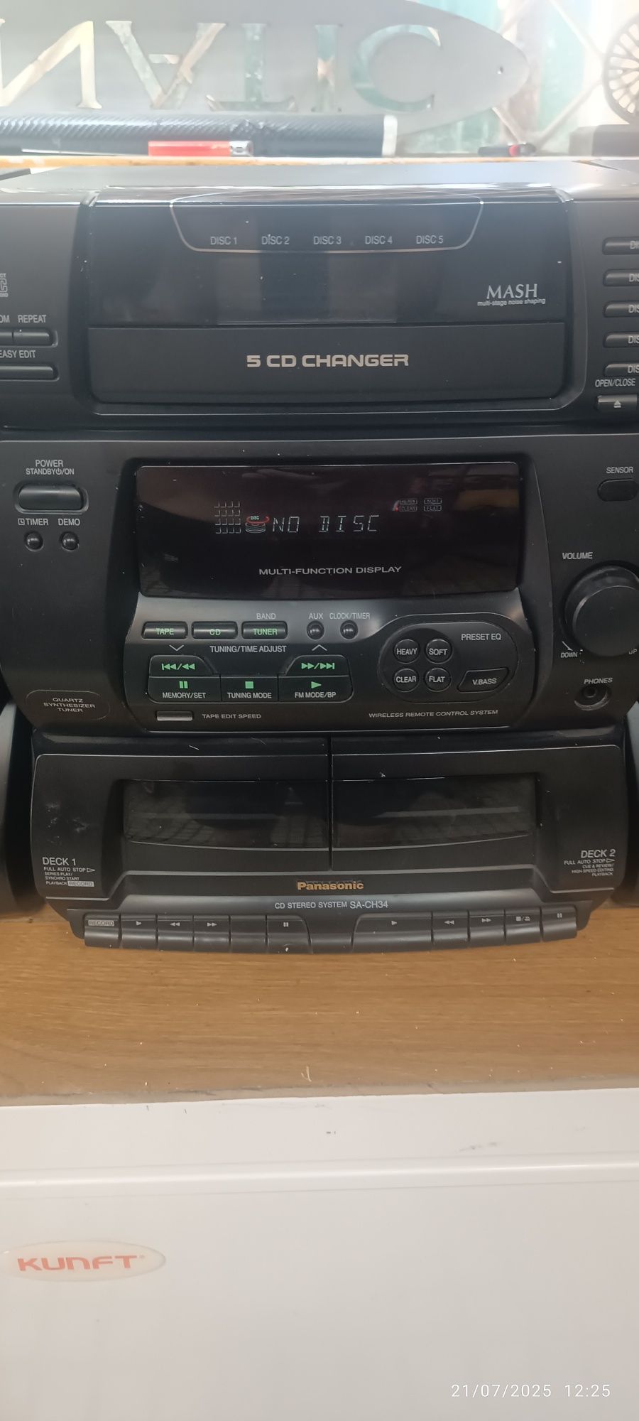 Aparelhagem Panasonic