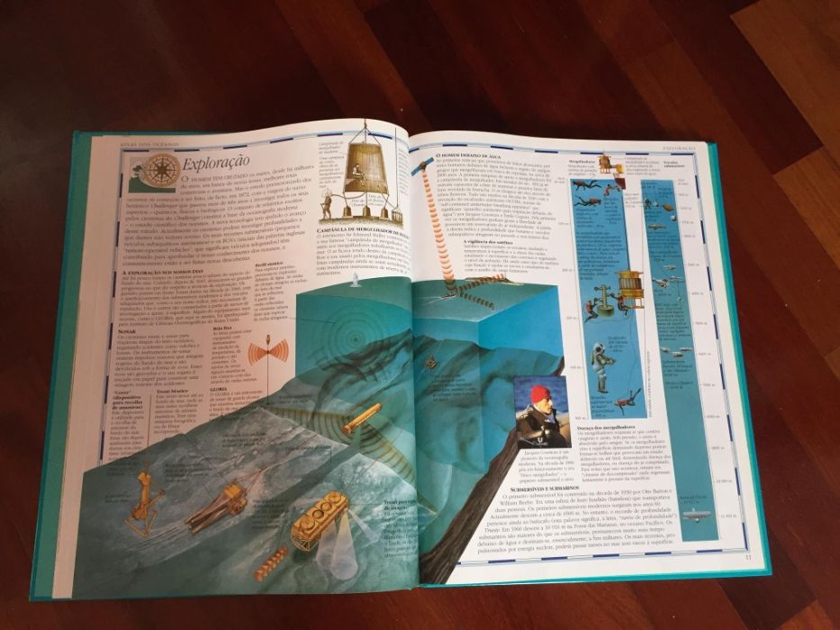 Livro Atlas Dos Oceanos - baratíssimo