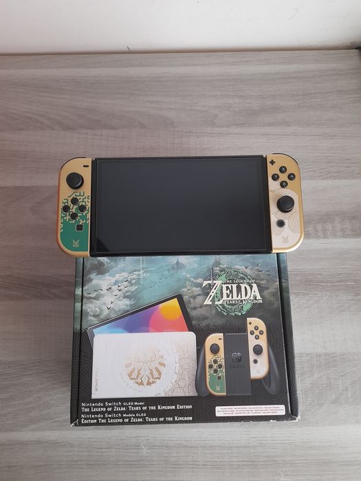 Nintendo Switch Oled edição limitada, 2 jogos e bolsa de transporte