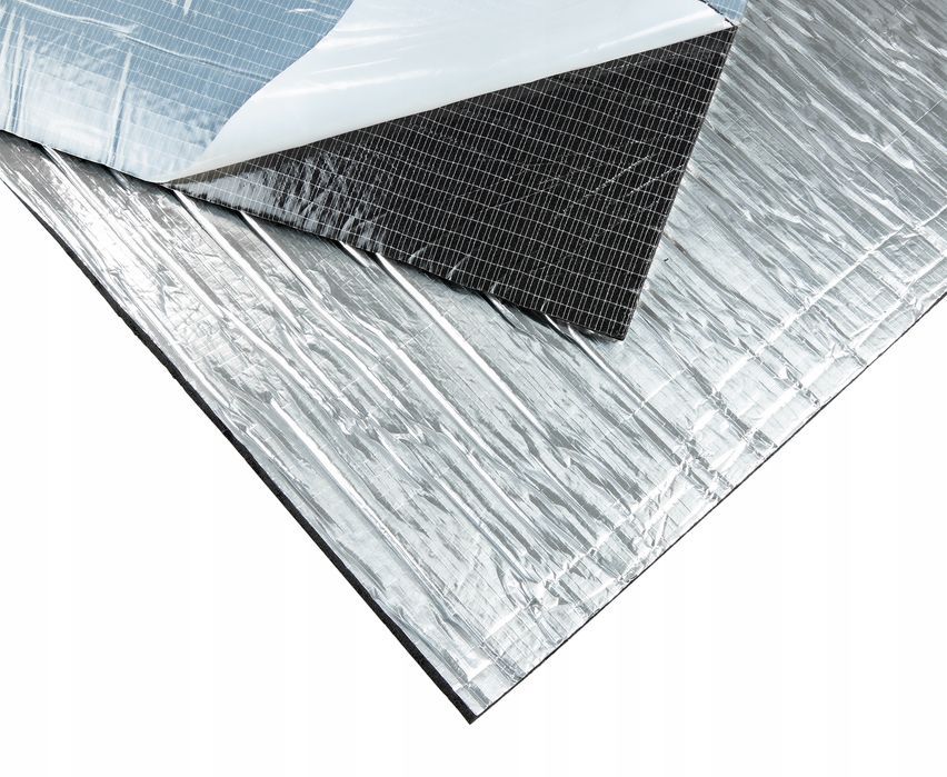 MATA gumowa pianka wygłuszająca z ALUMINIUM 6mm