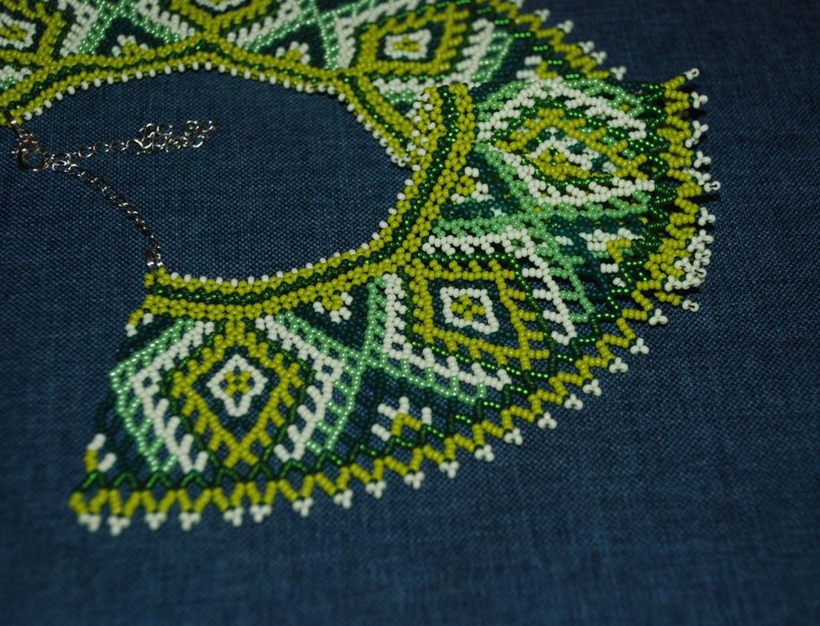 Намисто силянка ручної роботи з чеського бісеру Preciosa