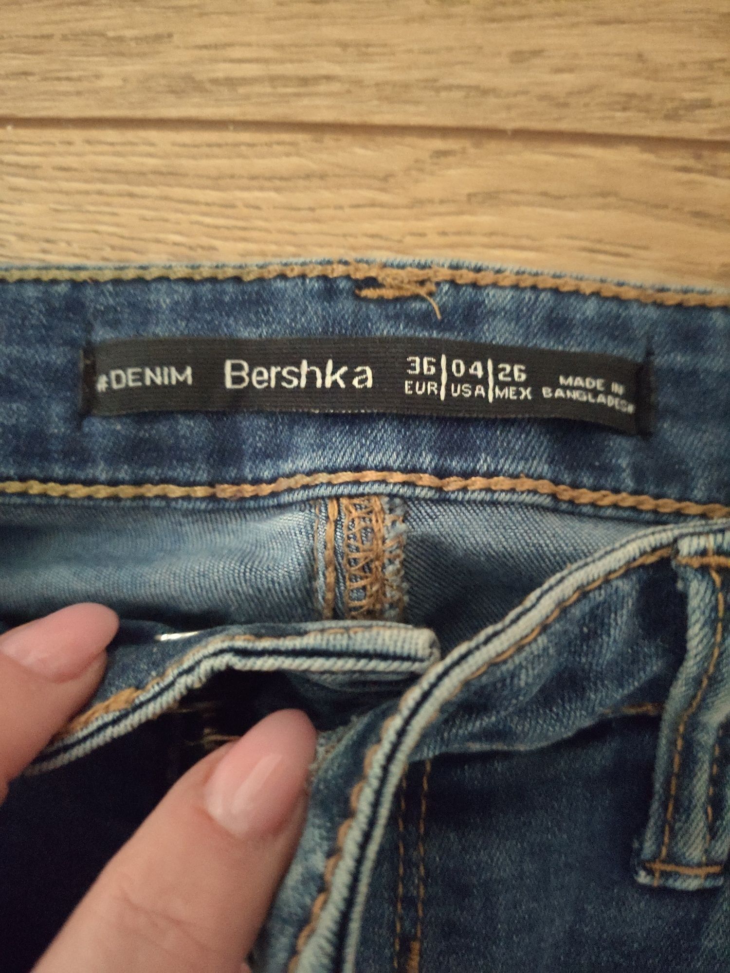 5 par jeansy  Zara Bershka rozmiar S