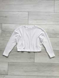 H&M biały sweter sweterek rozm 134-140