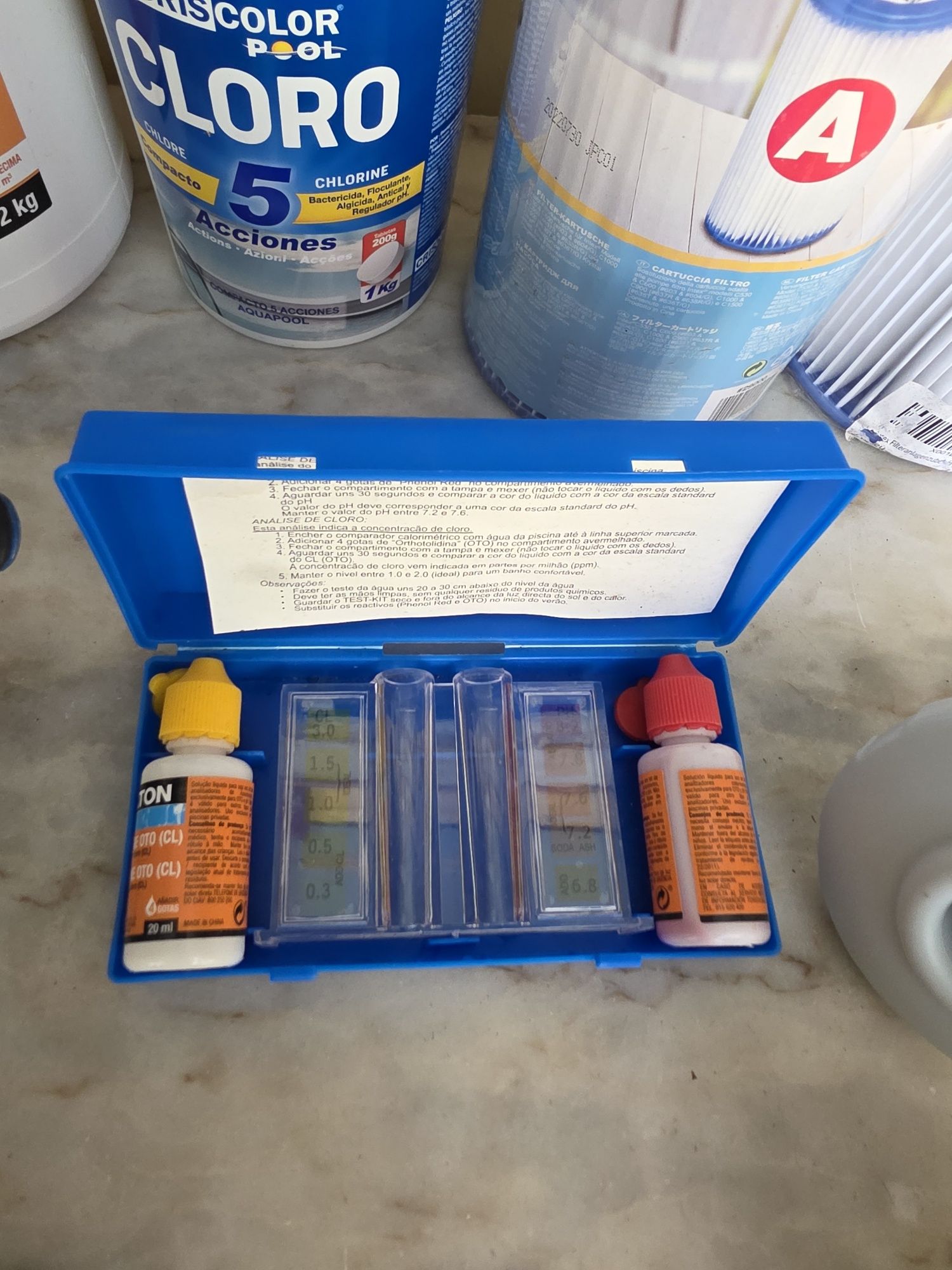Acessórios para piscina