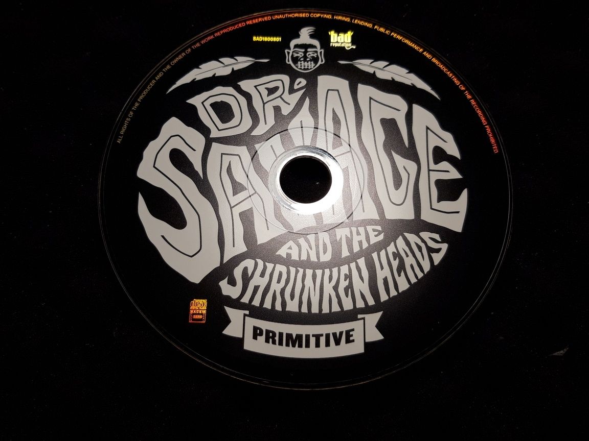 Dr Savage And The Shrunken Heads – Primitive (CD, 2018)