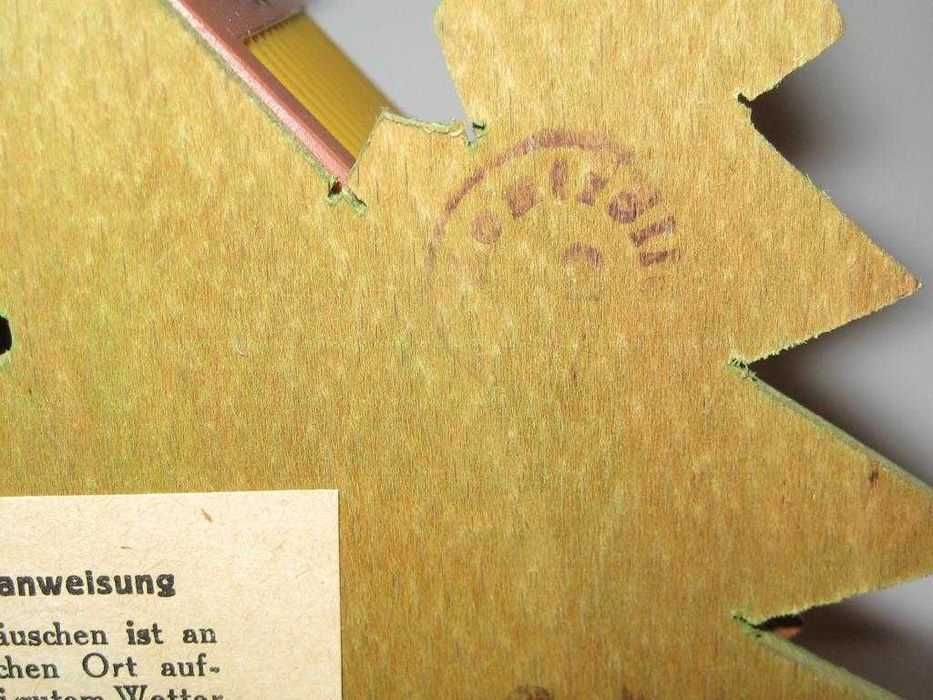 Настольный сувенир Альпийский домик термометр ГДР времён СССР