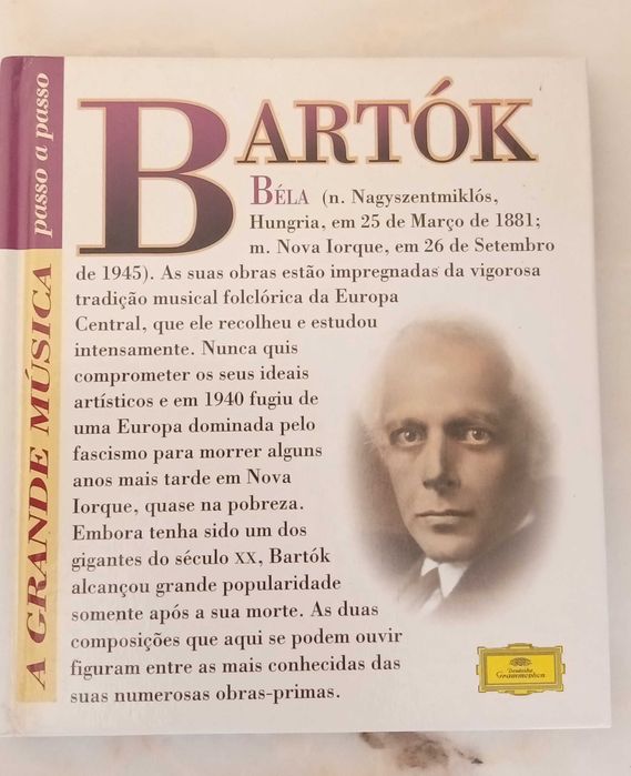 Bartók - A Grande Música - Deutsche Grammophon CD