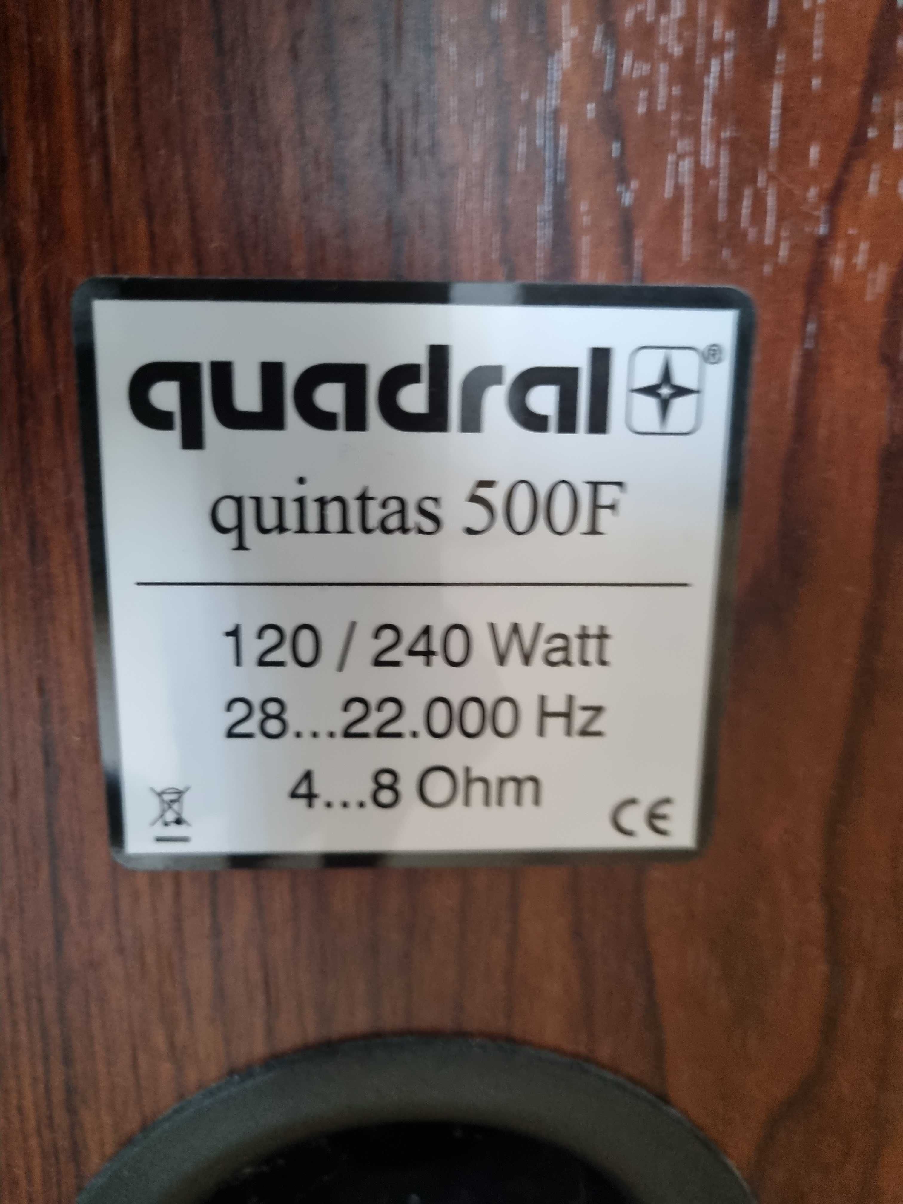 Głośniki Quadral 500F + Amplituner DENON AVR-1507