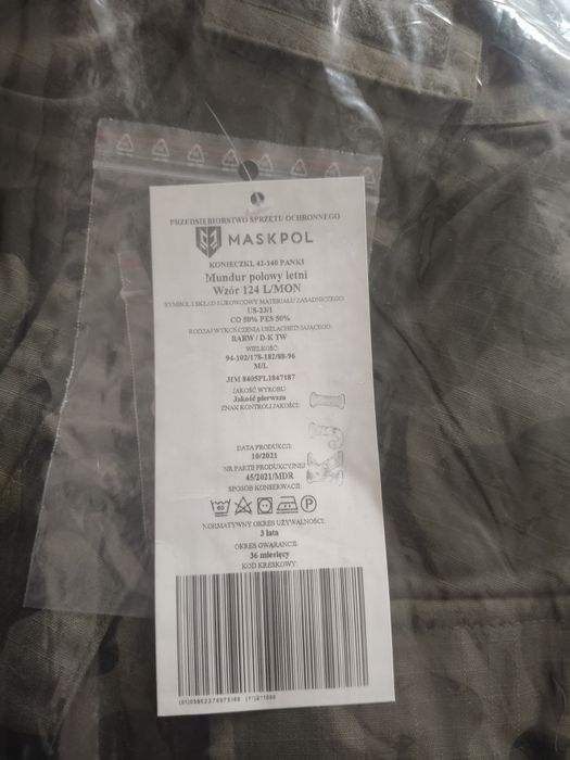 Mundur polowy letni 124L/MON