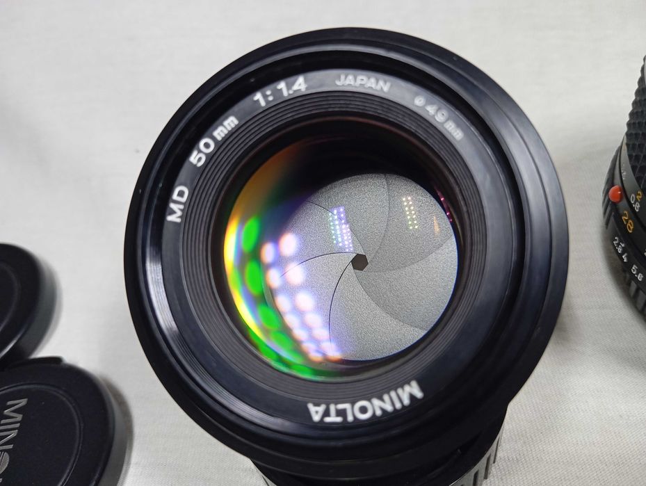 Minolta MD 50mm 1.4 новый (28mm 2.8)